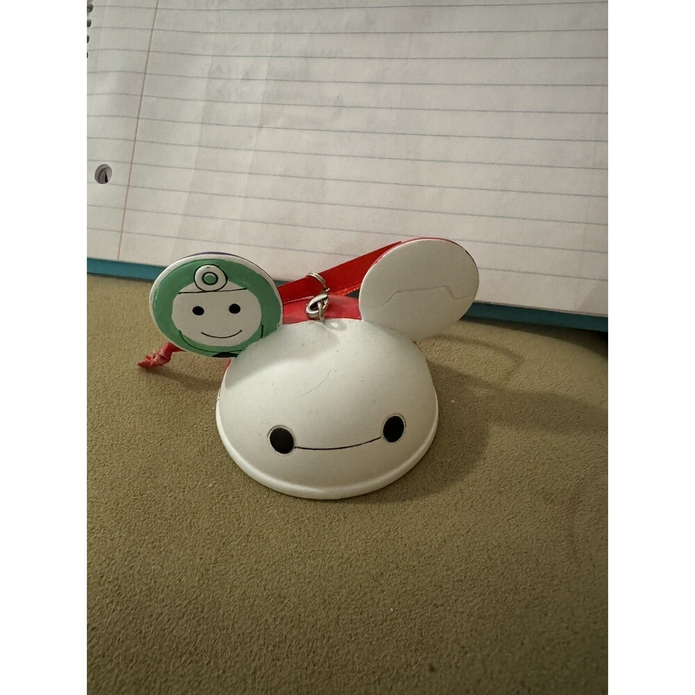 Disney Park Pack Baymax Big Hero 6 Light Up Ear Hat Ornament Christmas